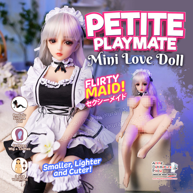 ADP 80/100cm Flirty Little Minx: Sexy Maid Playmate Love Doll | 10 KG | OH-MDL-001