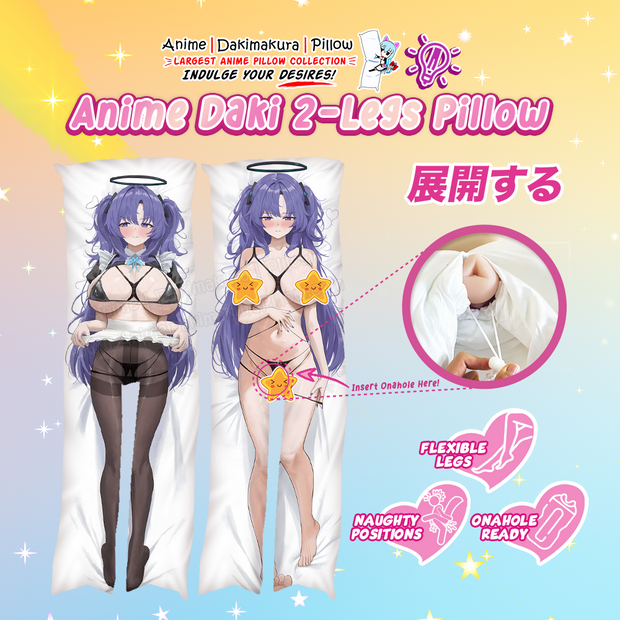 ADP Hayase Yuuka - Blue Archive Daki 2-Legs Pillow Waifu | ADP-TL-2481170