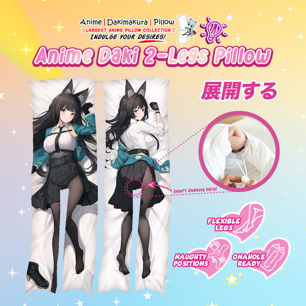 ADP Hoshimi Miyabi - Zenless Zone Zero Daki 2-Legs Pillow Waifu | ADP-TL-258119-1