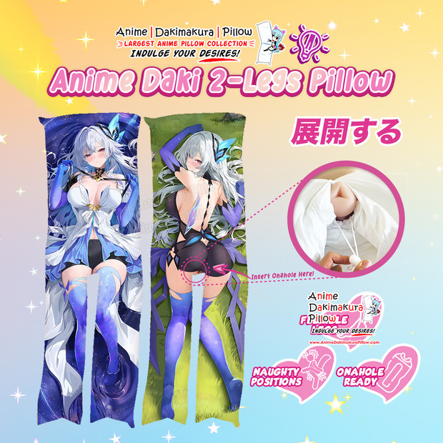 ADP Skirk - Genshin Impact Rail 2-Legs Pillow Waifu | ADP-TL-258814-1