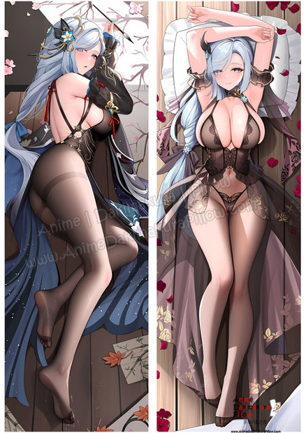 ADP Shenhe - Genshin Impact Anime Dakimakura Japanese Pillow Cover ADP-MMPC-0011597