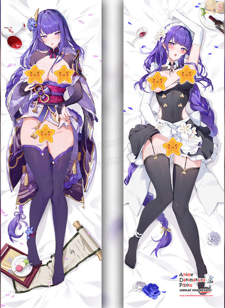 ADP Raiden Shogun - Genshin Impact Anime Dakimakura Japanese Pillow Cover ADP-MMPC-001165