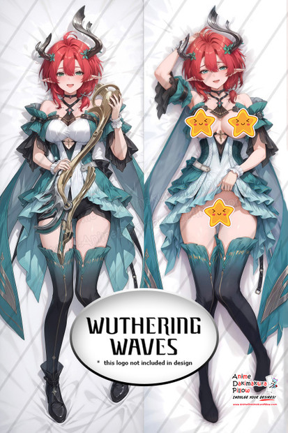 ADP Ciaccona - Wuthering Waves Anime Dakimakura Japanese Pillow Cover | ADP-H-Shamoe-K0025B