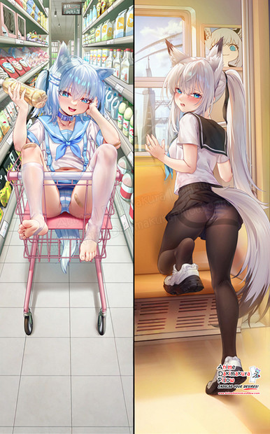 ADP Original Character & Kawakaze - Azur Lane Anime Dakimakura Japanese Pillow Cover ADP-MMPC-0022285