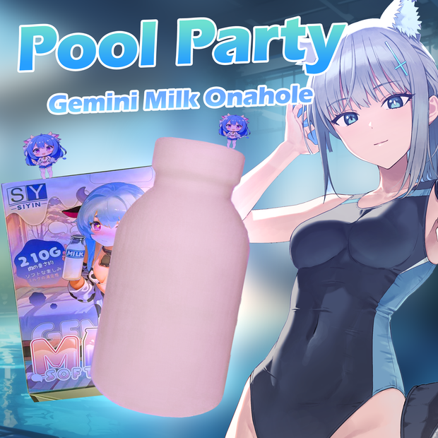 ADP Pool Party Gemini Milk Onahole | OH-OT-441
