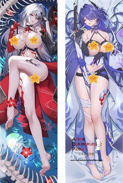 ADP ‌Honkai Star Rail Acheron Dakimakura Japanese Pillow Cover ADP-QY- 27530