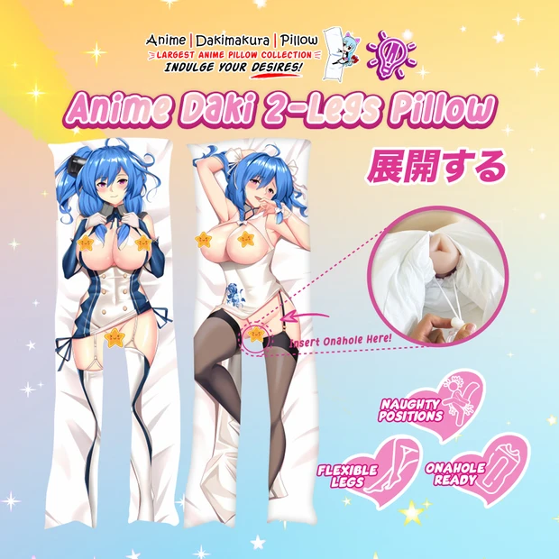ADP Azur Lane Takao 2-Legs Pillow Waifu | ADP-TL-86089