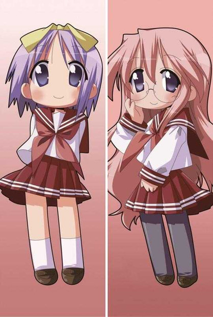 New Lucky Star Anime Dakimakura Japanese Pillow Cover LS6 Anime Dakimakura Pillow Shop