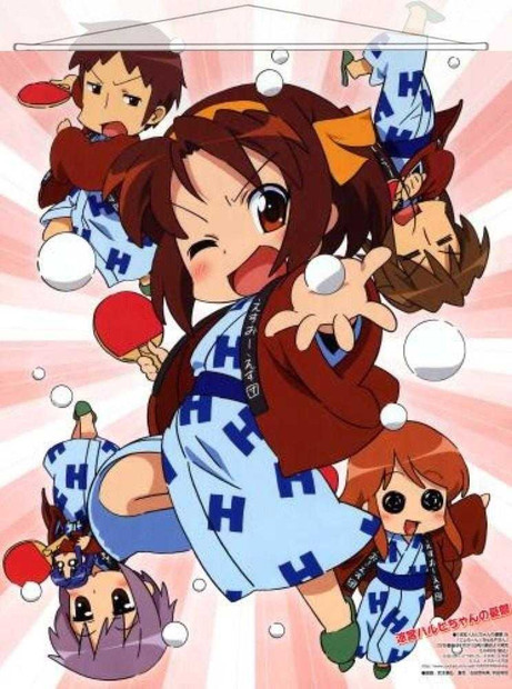 Haruhi Suzumiya Japanese Anime Wall Scroll Poster and Banner 8 Anime Dakimakura Pillow Shop