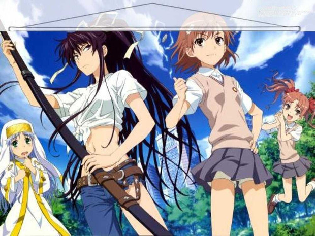 Toaru Majutsu no Index Japanese Anime Wall Scroll Poster and Banner 22 Anime Dakimakura Pillow Shop