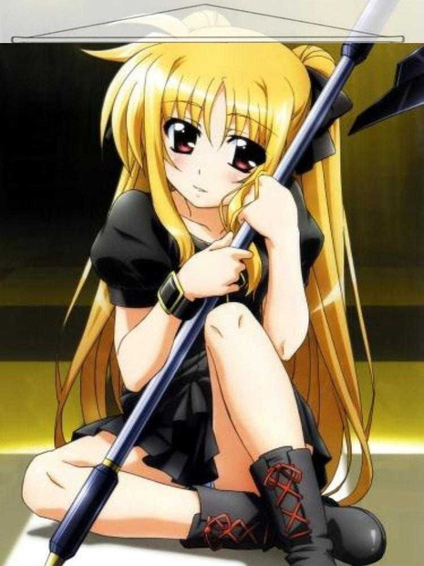 Magical Girl Lyrical Nanoha Japanese Anime Wall Scroll Poster and Banner 8 Anime Dakimakura Pillow Shop