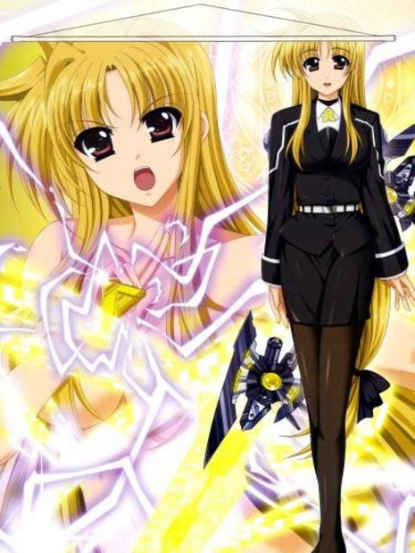 Magical Girl Lyrical Nanoha Japanese Anime Wall Scroll Poster and Banner 25 Anime Dakimakura Pillow Shop