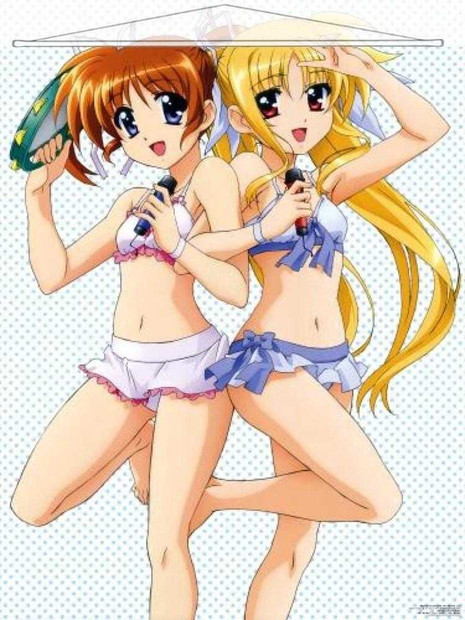 Magical Girl Lyrical Nanoha Japanese Anime Wall Scroll Poster and Banner 34 Anime Dakimakura Pillow Shop