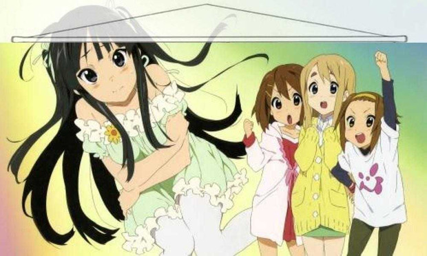 K-On Japanese Anime Wall Scroll Poster and Banner 11 Anime Dakimakura Pillow Shop