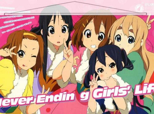 K-On Japanese Anime Wall Scroll Poster and Banner 36 Anime Dakimakura Pillow Shop