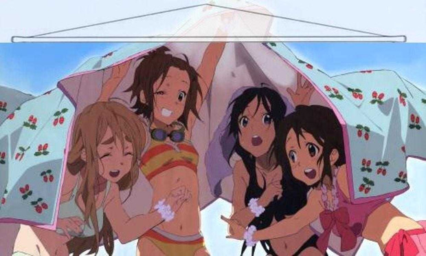 K-On Japanese Anime Wall Scroll Poster and Banner 37 Anime Dakimakura Pillow Shop