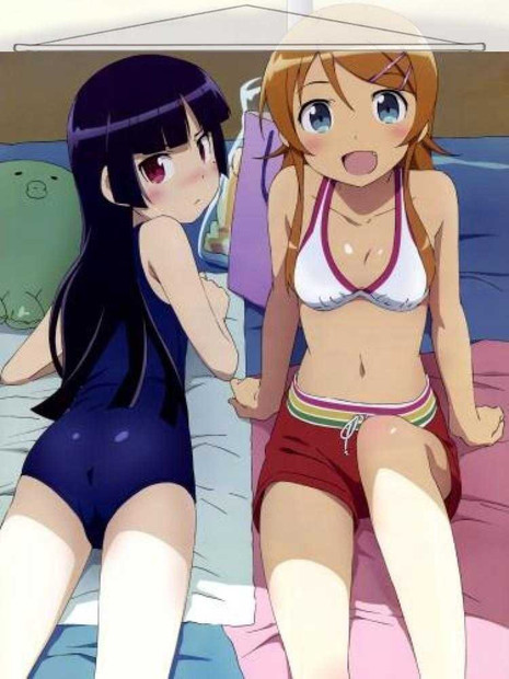 Kirino Kosaka - Oreimo Japanese Anime Wall Scroll Poster and Banner 7 Anime Dakimakura Pillow Shop