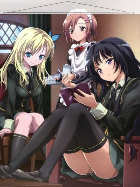 Haganai Japanese Anime Wall Scroll Poster and Banner 2 Anime Dakimakura Pillow Shop