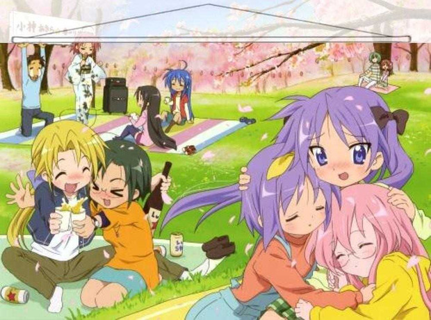 Lucky Star Japanese Anime Wall Scroll Poster and Banner 8 Anime Dakimakura Pillow Shop