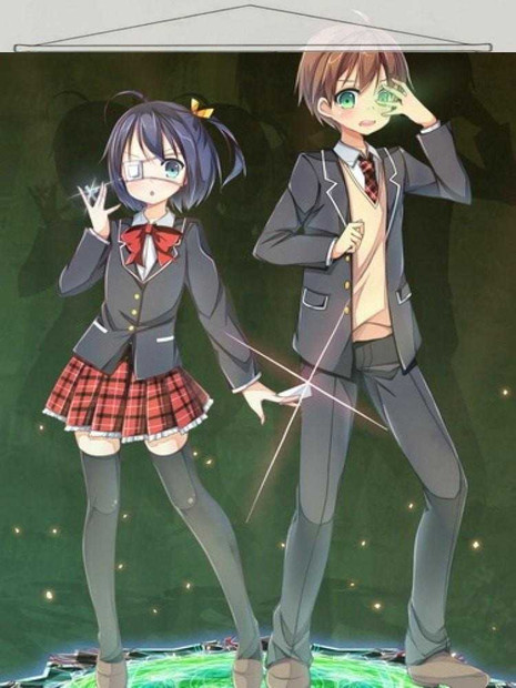 Chuunibyou demo Koi ga Shitai Japanese Anime Wall Scroll Poster and Banner 4 Anime Dakimakura Pillow Shop