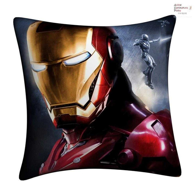 New IRON MAN Throw Pillow cushion pillowcases cover5 Anime Dakimakura Pillow Shop