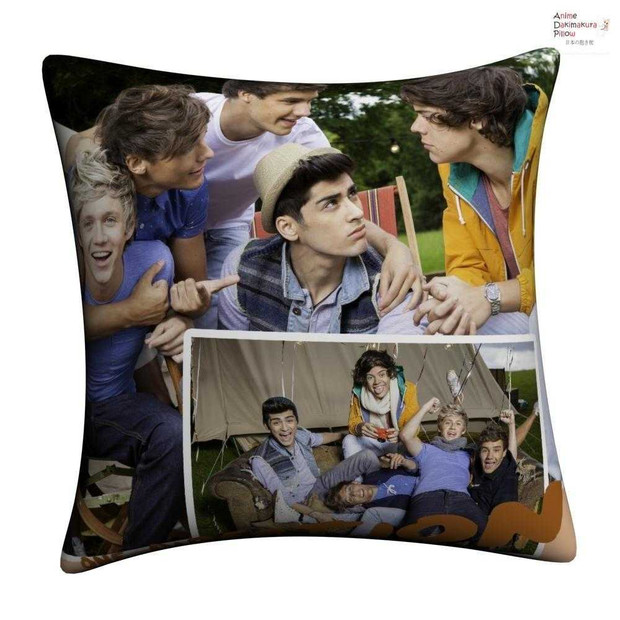 New One Direction Throw Pillow Case cushion pillowcase cover4 Anime Dakimakura Pillow Shop