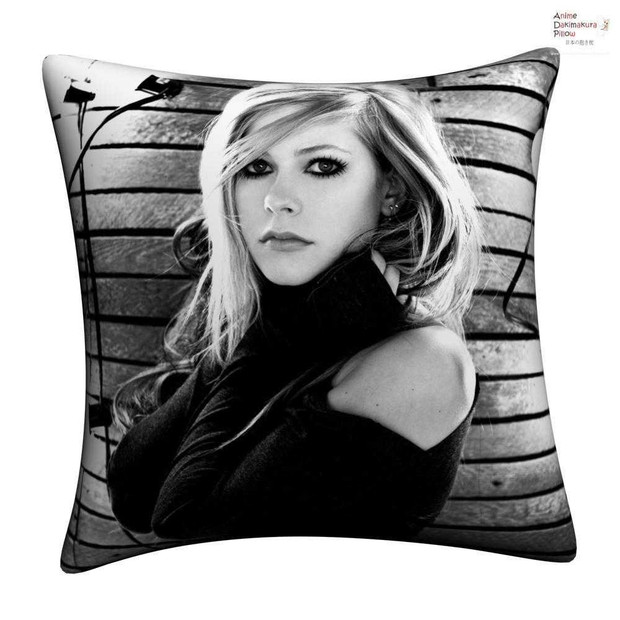 New Avril Lavigne Throw Pillow cushion pillowcases cover12 Anime Dakimakura Pillow Shop