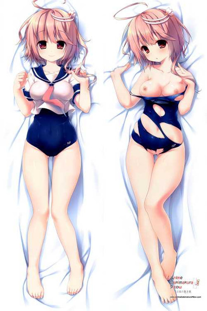 New I-58 Goya -Kantai Collection Anime Dakimakura Japanese Pillow Cover H2622 Anime Dakimakura Pillow Shop