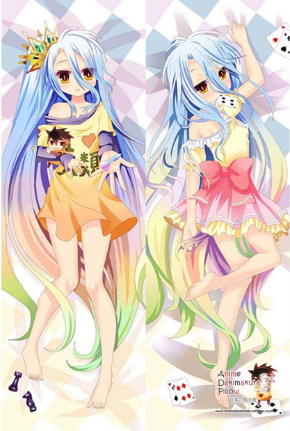 New No Game No Life Shiro Anime Dakimakura Japanese Pillow Cover MGF 7012 Anime Dakimakura Pillow Shop