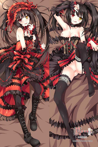 New Kurumi Tokisaki - Date - Live Anime Dakimakura Japanese Pillow Cover MGF 7042 Anime Dakimakura Pillow Shop