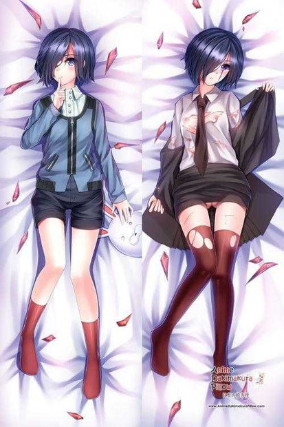 New Tokyo Ghoul - Kirishima Touka Anime Dakimakura Japanese Pillow Cover H2644 Anime Dakimakura Pillow Shop