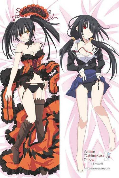 New Date - Live Kurumi Tokisaki Anime Dakimakura Japanese Pillow Cover H2670 Anime Dakimakura Pillow Shop