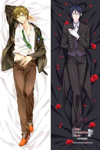 New Black Butler Sebastian Michaelis Anime Dakimakura Japanese Pillow Cover MGF11137 Anime Dakimakura Pillow Shop
