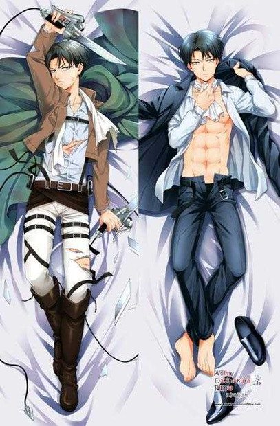 New Levi Ackermann - Attack on Titan Anime Dakimakura Japanese Pillow Cover ContestNinetyNine 2 Anime Dakimakura Pillow Shop