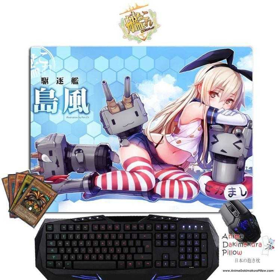 New Shimakaze Kai - Kantai Collection Anime Gaming Mouse Pad Deluxe Multipurpose Playmat GZFONG-P04 Anime Dakimakura Pillow Shop