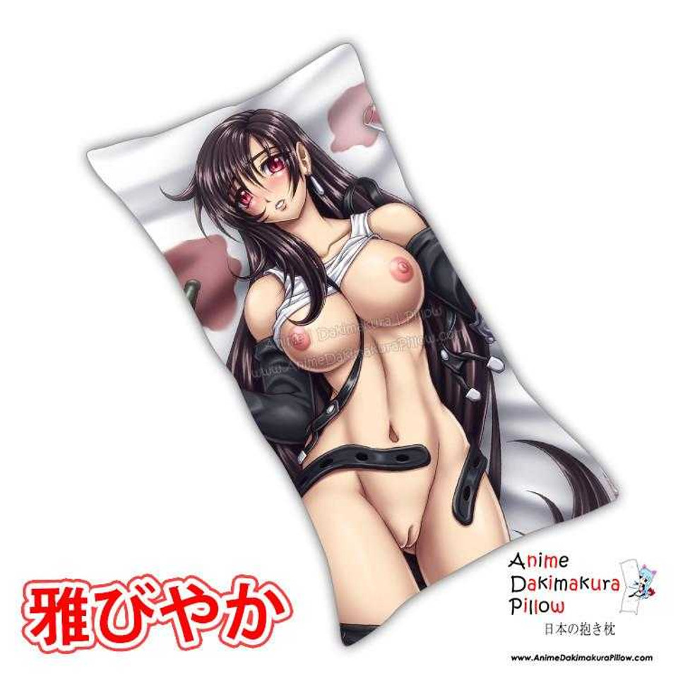 New Tifa and Yuffie - Final Fantasy VII Anime Dakimakura Rectangle Pillow Cover Custom Designer Karosu-Maker ADC247 Anime Dakimakura Pillow Shop