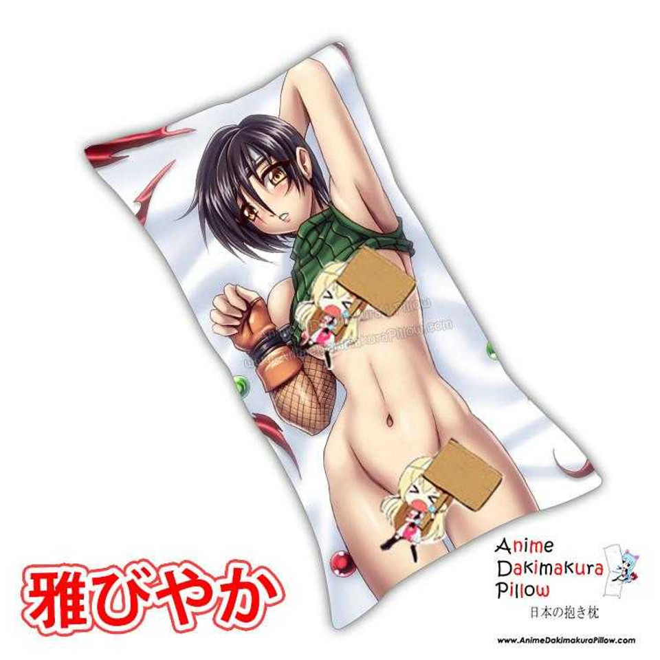 New Tifa and Yuffie - Final Fantasy VII Anime Dakimakura Rectangle Pillow Cover Custom Designer Karosu-Maker ADC247 Anime Dakimakura Pillow Shop