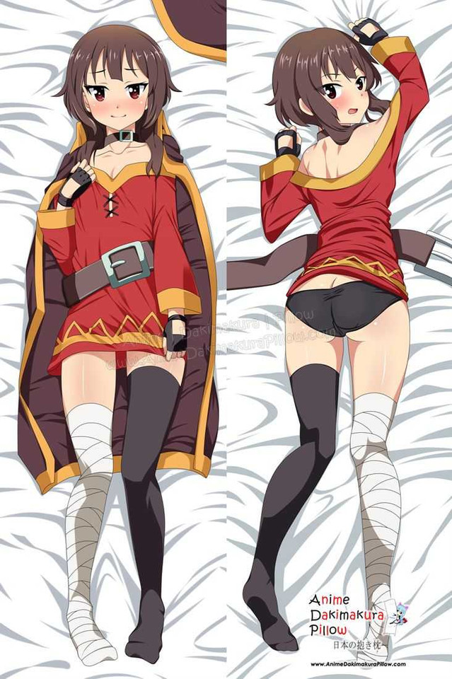 New Megumin - KonoSuba Anime Dakimakura Japanese Hugging Body Pillow Cover ADP-64074 Anime Dakimakura Pillow Shop
