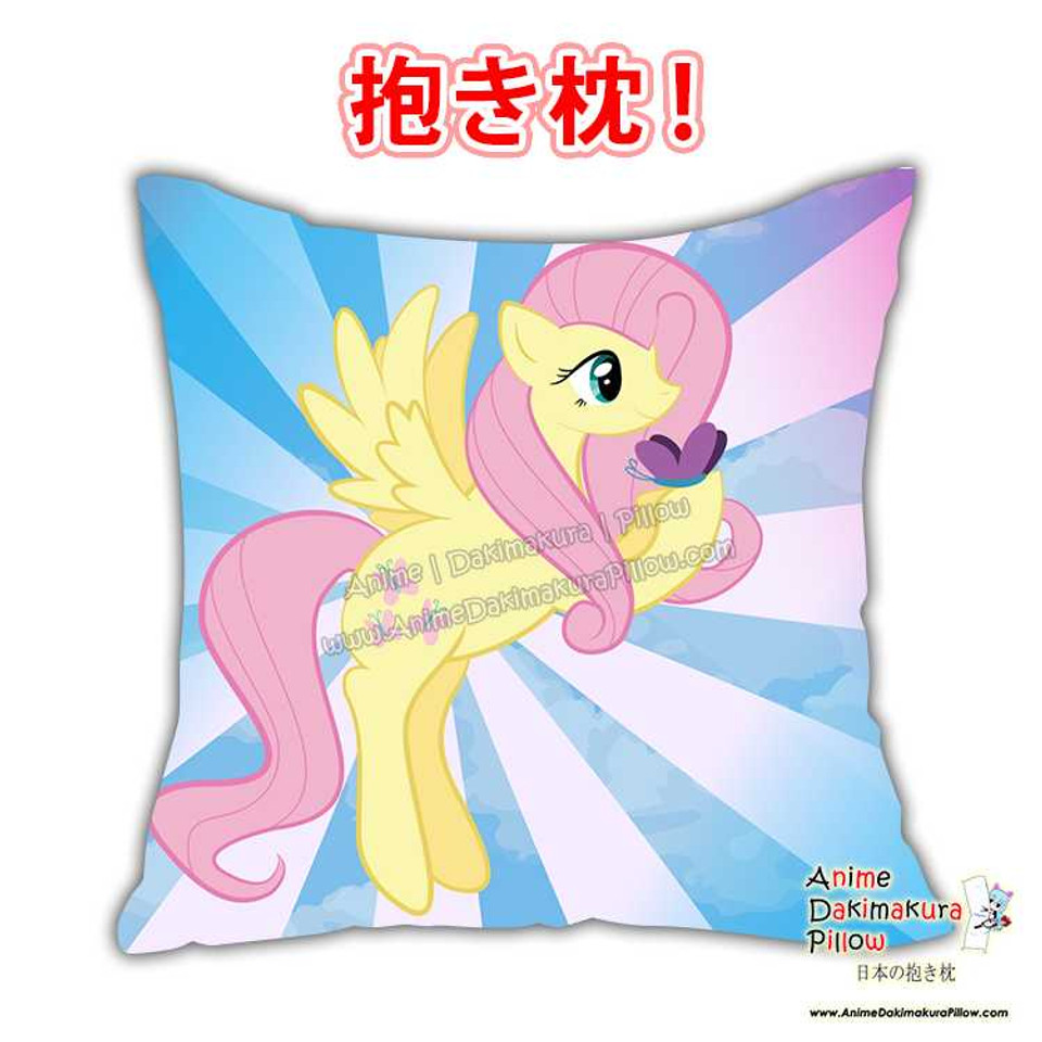 New Fluttershy Anime Dakimakura Square Pillow Cover Custom Designer Rosa Volpe ADC736 Anime Dakimakura Pillow Shop
