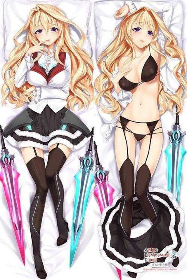 New Claudia Enfield - The Asterisk War Anime Dakimakura Japanese Hugging Body Pillow Cover H3071 Anime Dakimakura Pillow Shop