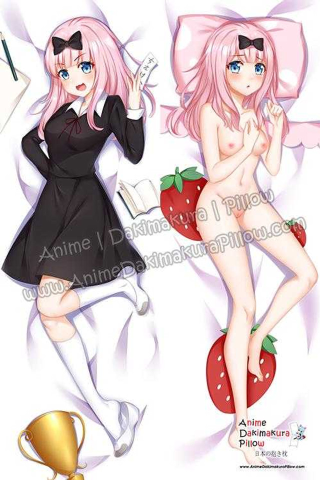 ADP Chika Fujiwara - Kaguya-sama Love Is War Anime Dakimakura Japanese Hugging Body Pillow Cover H3939-B Anime Dakimakura Pillow Shop