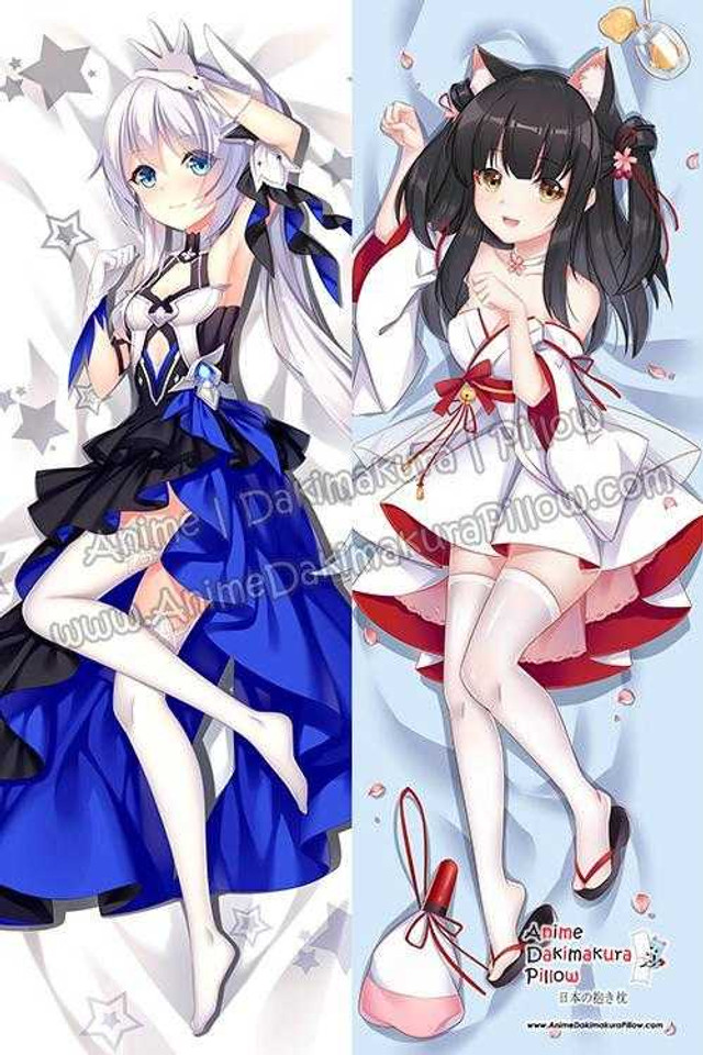 ADP Theresa Apocalypse - Honkai Impact 3rd and Yuugure - Azur Lane Anime Dakimakura Japanese Hugging Body Pillow Cover H4001-B H4002-B Anime Dakimakura Pillow Shop