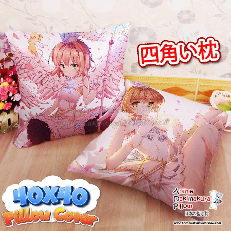 Buy  NEW Sakura Kinomoto - Cardcaptor Sakura_ Clear Card 40x40cm Square Anime Dakimakura Throw Pillow Cover FBZ625 at the best price of  US$ 29 | Anime Dakimakura Pillow