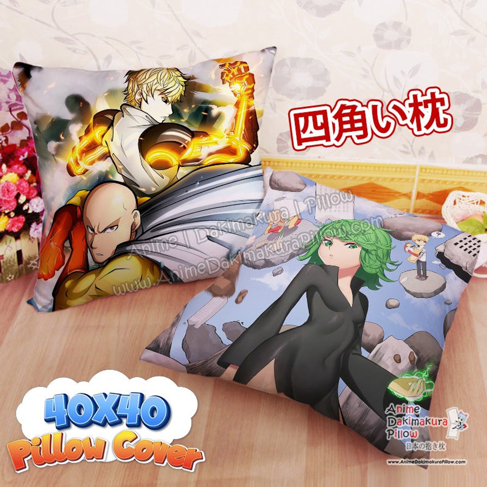 Buy  NEW One Punch Man 40x40cm Square Anime Dakimakura Throw Pillow Cover FBZ304 at the best price of  US$ 29.99 | Anime Dakimakura Pillow