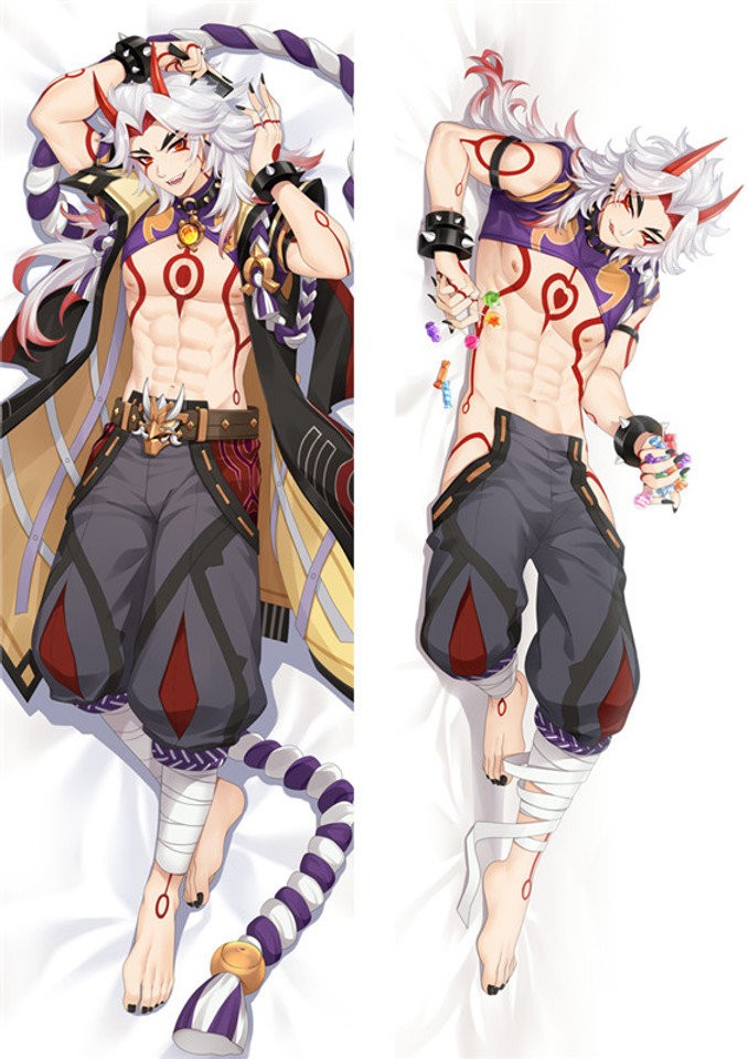 ADP Arataki Itto - Genshin Impact Anime Dakimakura Japanese Pillow Cover ADP-PC-21077-2