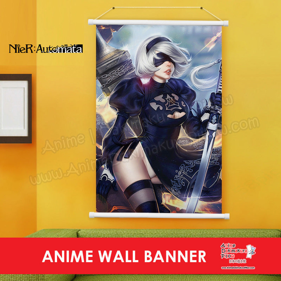 Buy  NEW 2B - NieR AutomataAnime Wall Scroll Poster BH1314 at the best price of  US$ 32.99 | Anime Dakimakura Pillow