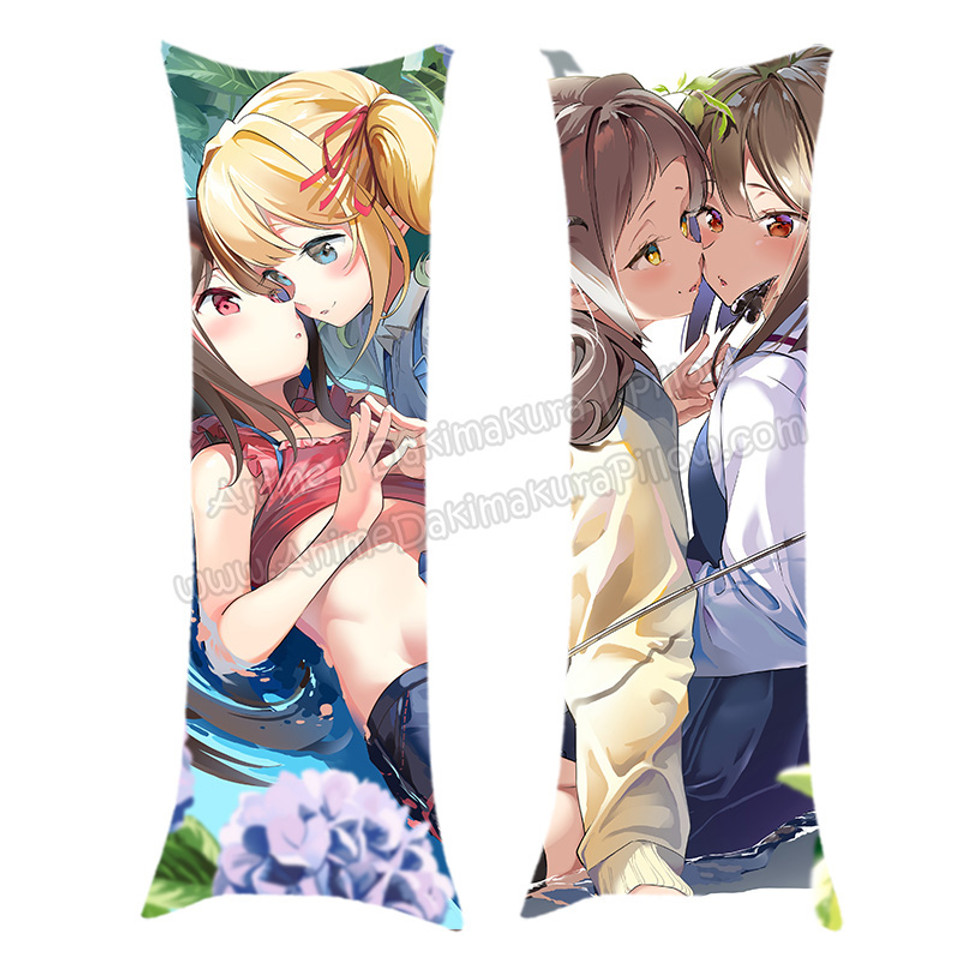 ADP Cute Teen Lesbian 18+ Anime LGBT Dakimakura Pillow Cover - ERO-LGP-006