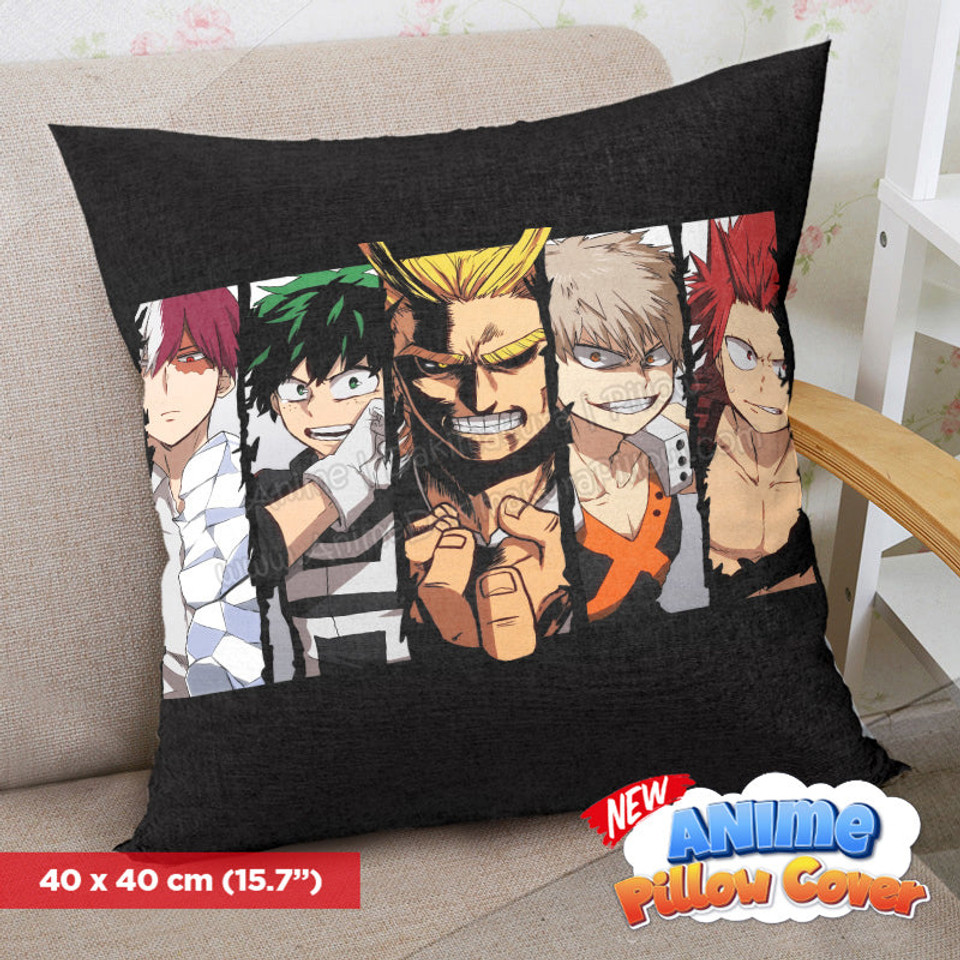 ADP My Hero Academia 40x40cm Square Anime Dakimakura Throw Pillow Cover ERO-PC-222