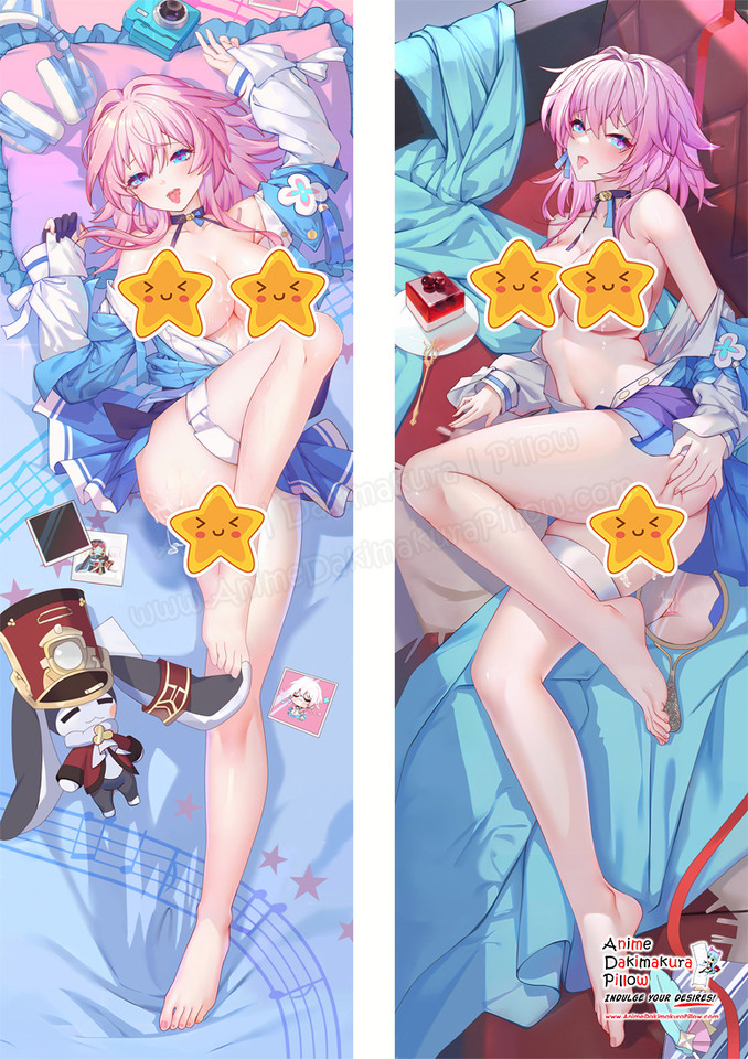 ADP March 7th - Honkai Star Rail Anime Dakimakura Japanese Pillow Cover ADP-PC-23826