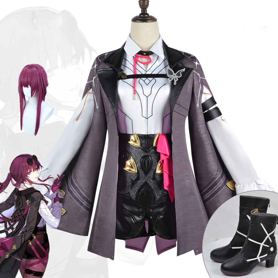 ADP ADP Kafka - Honkai Star Rail Fantasy Dress-Up Wig & Costume OH-DL-014-C